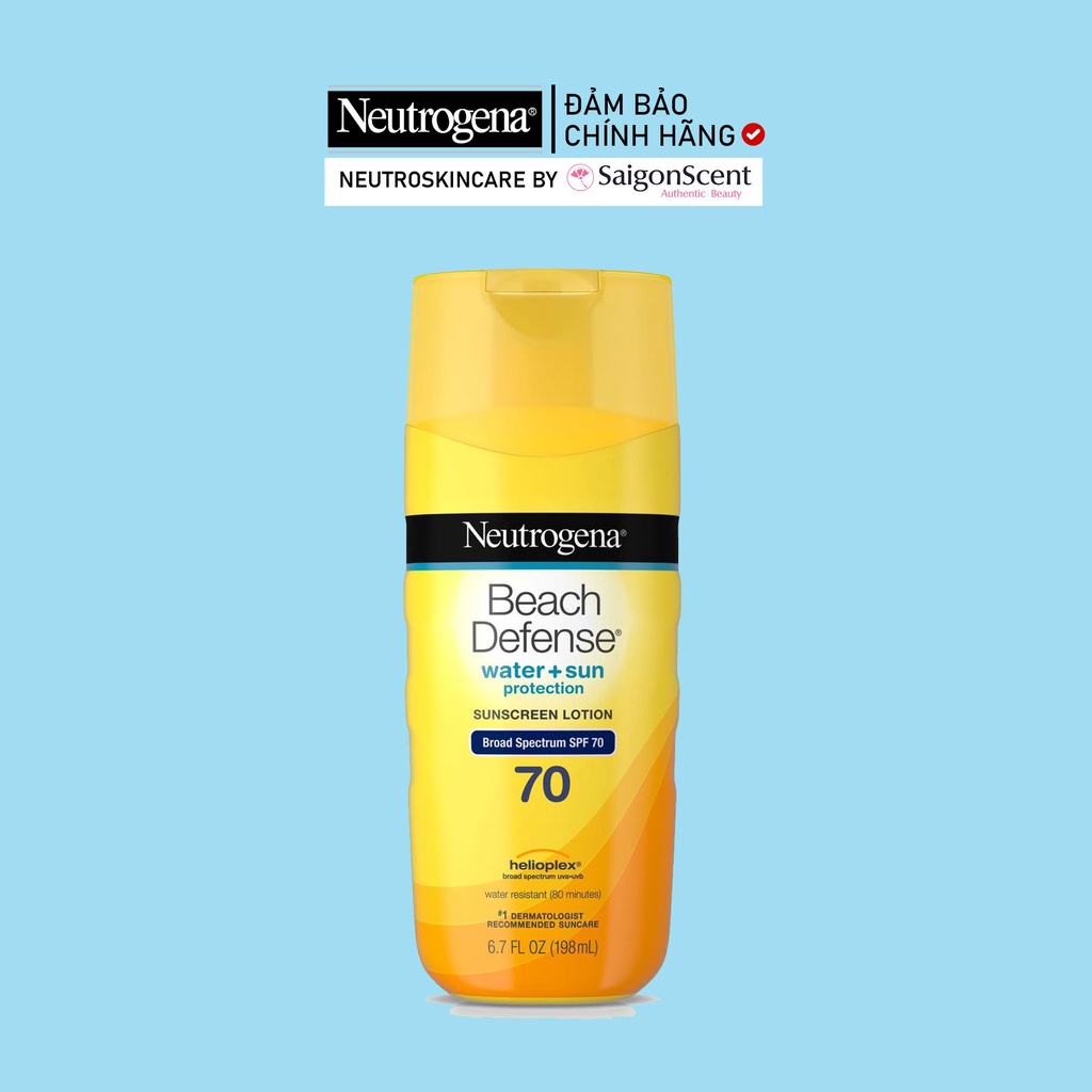 Kem chống nắng Neutrogena Beach Defense SPF 70