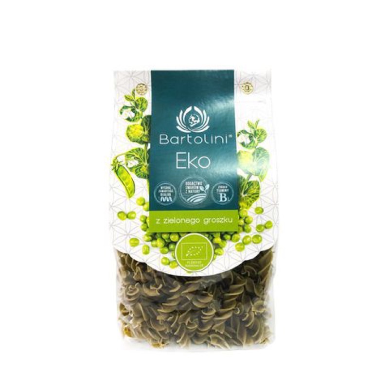 Mì nui xoắn hữu cơ đậu hà lan Bartolini 250g - Date: 20/5/2023