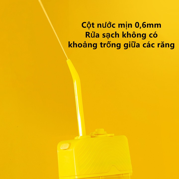 Máy tăm nước APIYOO X6-PKQ hình Pikachu 3 tốc độ cho răng miệng