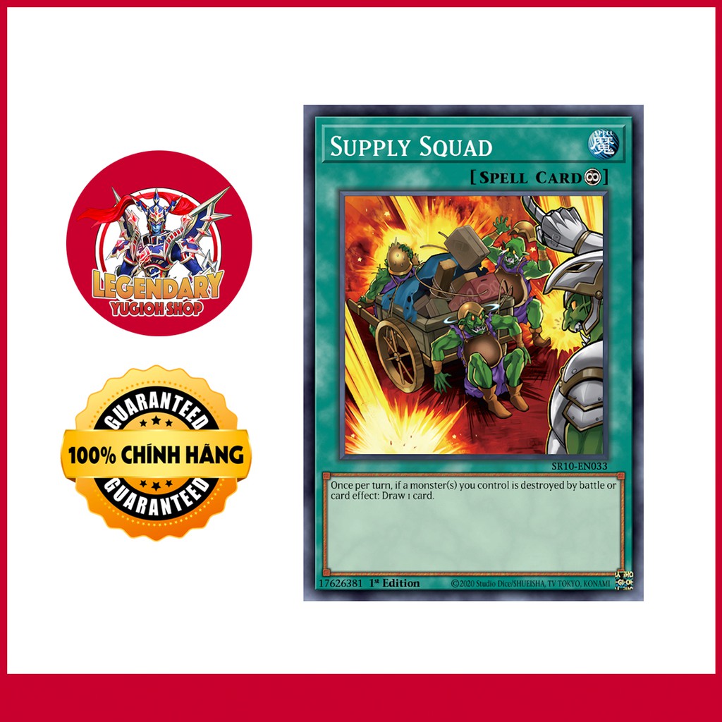 [EN][Thẻ Bài Yugioh Chính Hãng] Supply Squad