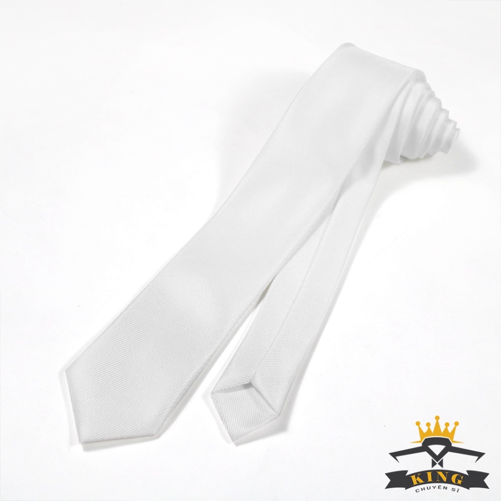 Cà vạt nam KING caravat công sở vải mịn cao cấp bản 6cm 8cm C56