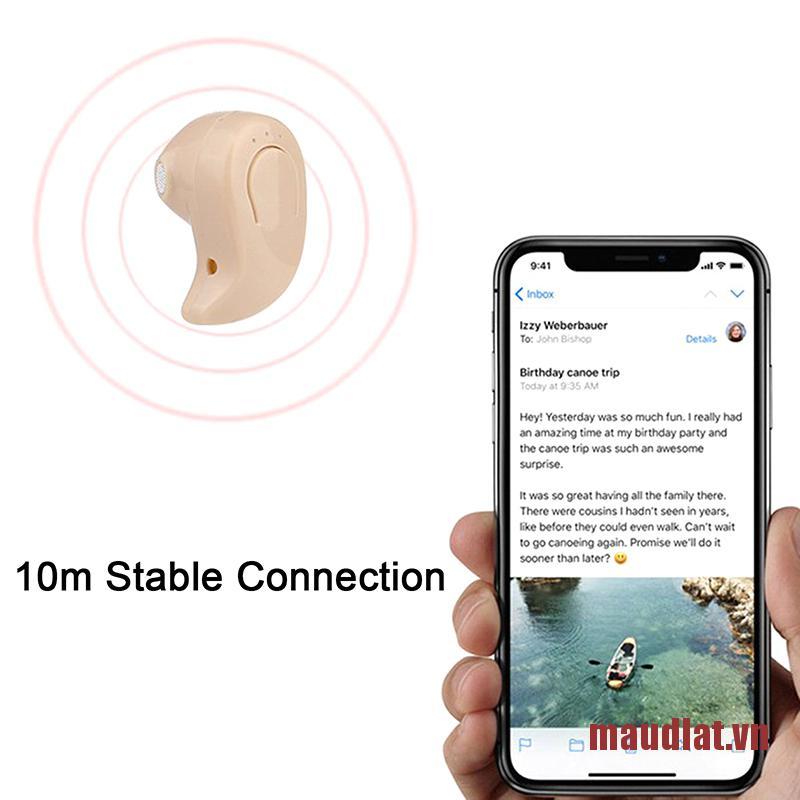 Tai Nghe Nhét Tai Mini Không Dây Kết Nối Bluetooth | BigBuy360 - bigbuy360.vn