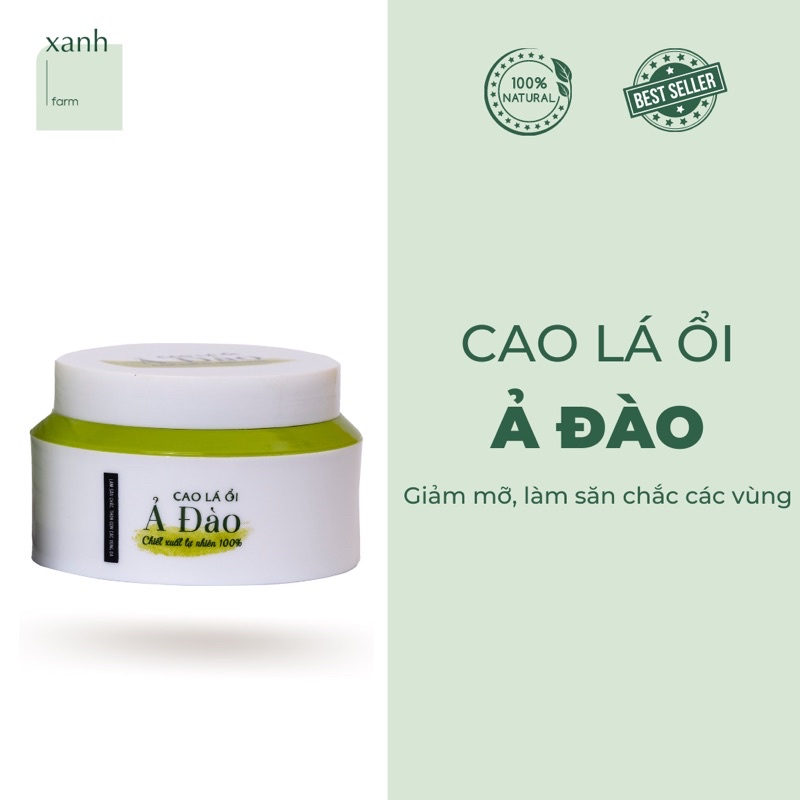 Cao Lá Ổi Ả Đào - Giảm mỡ, săn chắc các vùng da