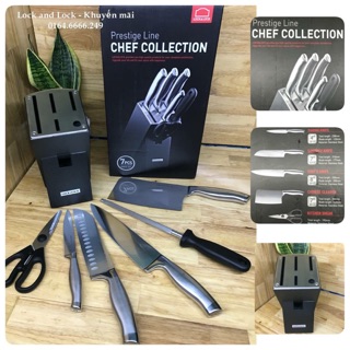 [LOCK&LOCKBỘ DAO INOX 7 - CKK301