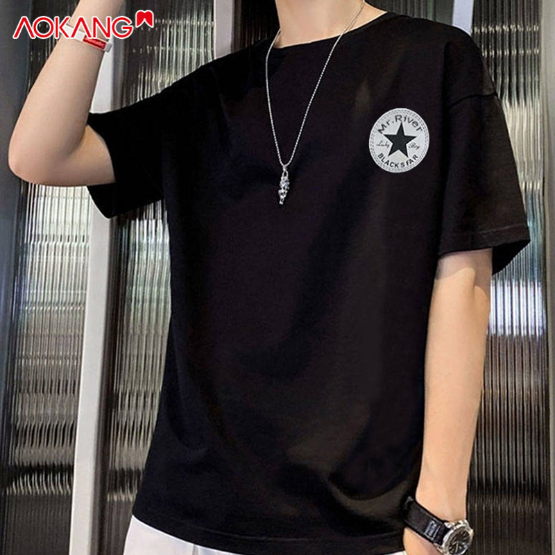 Áo thun AOKANG tay ngắn thời trang mùa hè cho nam