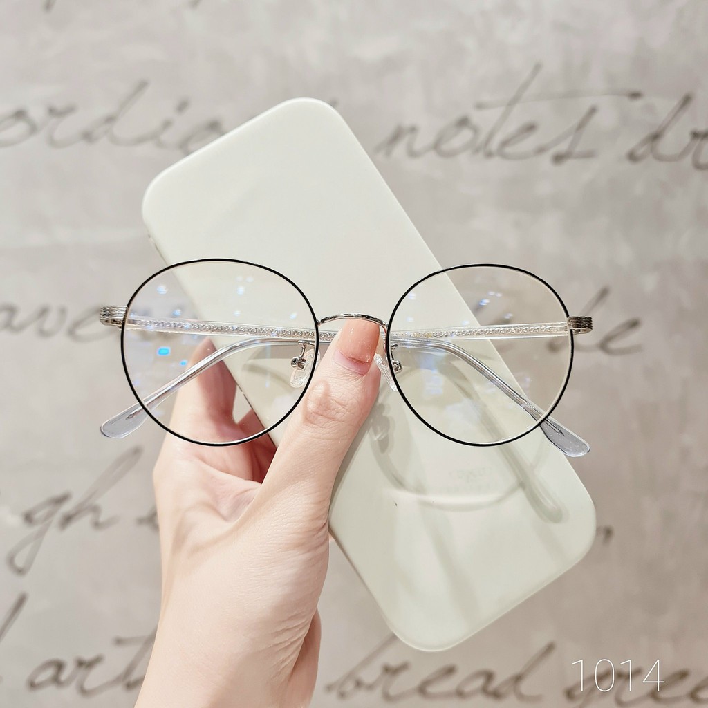 Gọng kính mắt nhựa dẻo thanh mảnh mắt tròn màu sắc thời trang Lilyeyewear 1014 | BigBuy360 - bigbuy360.vn