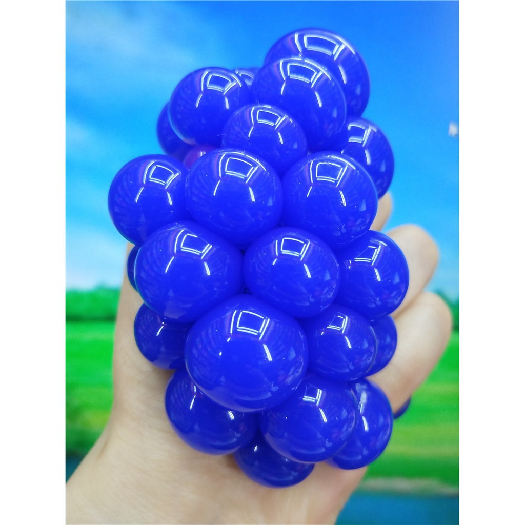 Trứng Lưới Slime Nho Trút Giận, Quả Bóng Lưới Slime Gudetama Squishy Mochi