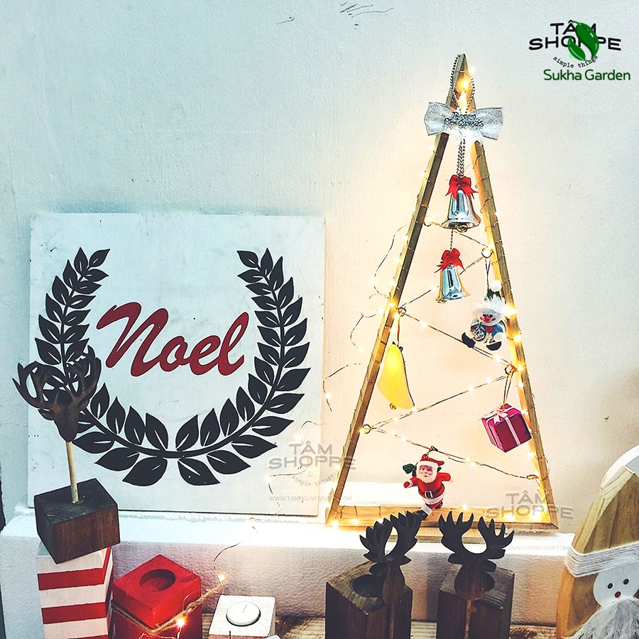 Dây đèn đom đóm FairyLight 3m trang trí cây thông Noel giáng sinh