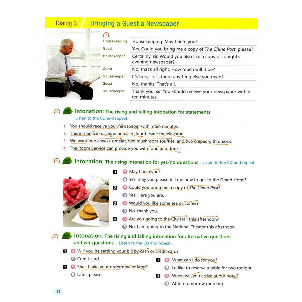 Sách English For Tourism And Restaurants - Book 1 (Kèm Đĩa MP3)