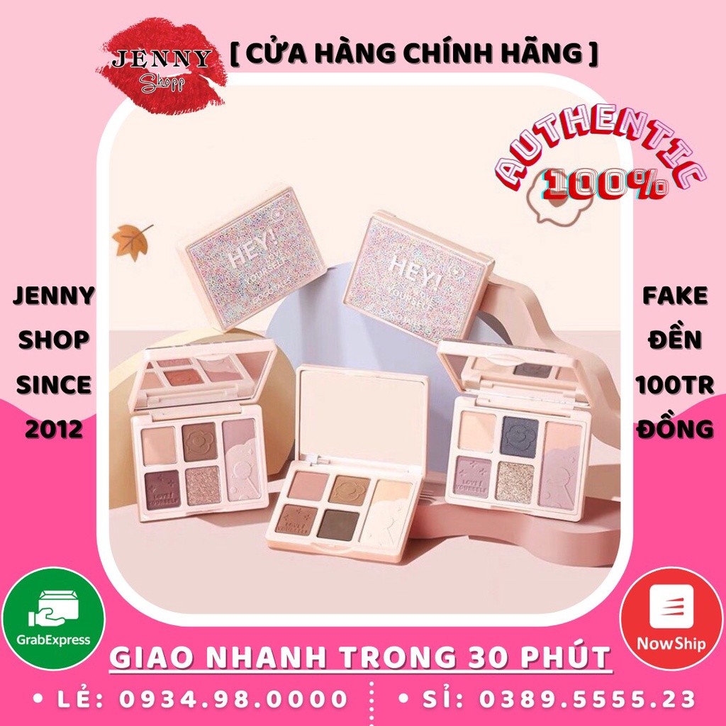 Bảng Phấn Mắt 6 Ô Gogo Tales Bubble Candy Ball Eyeshadow Palette