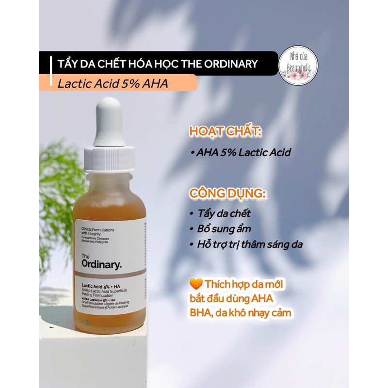 Tẩy da chết hóa học THE ORDINARY LATIC ACID