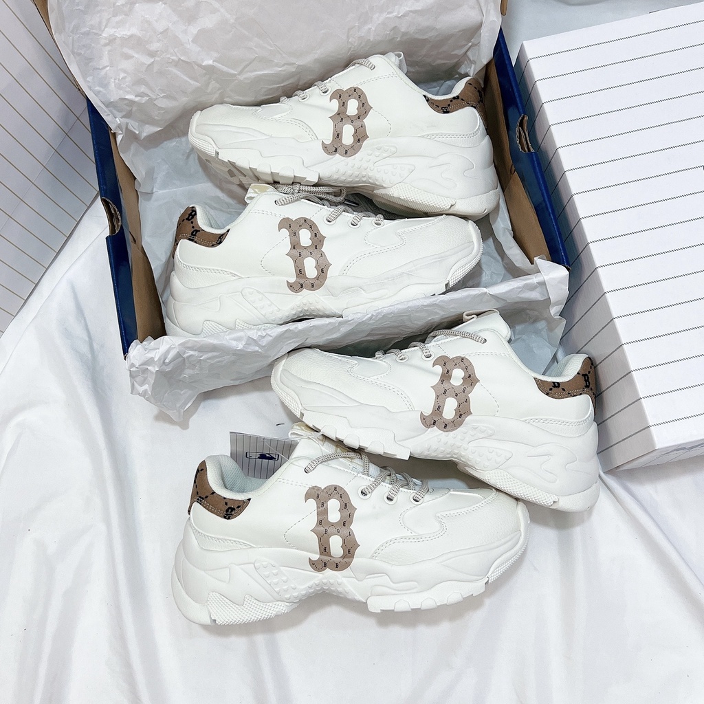 Giày thể thao sneaker  MLB Bigball Chunky Mono Heel New York_BEST