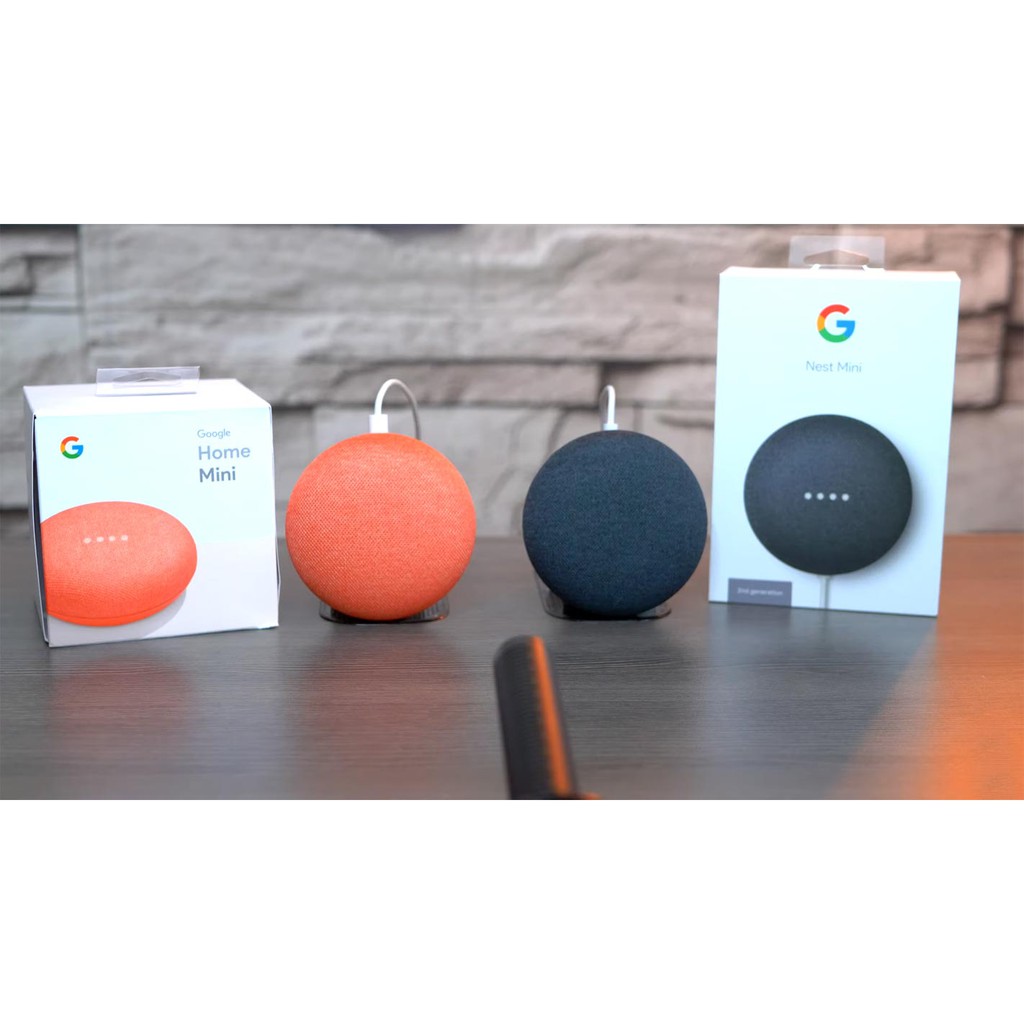 Loa thông minh Google Home Mini (GA00210US) tích hợp trợ lý ảo Google Assisstant đen