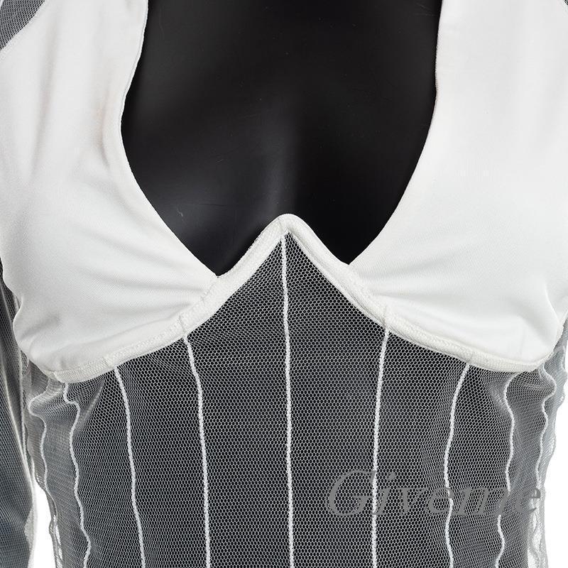 Áo Nữ Tay Dài Xuyên Thấu Thời Trang Quyến Rũ