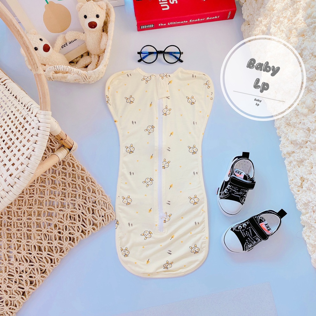 Nhộng Chũn MỀM MỊN MÁT CO GIÃN 4 CHIỀU Giúp Bé Ngủ Ngon