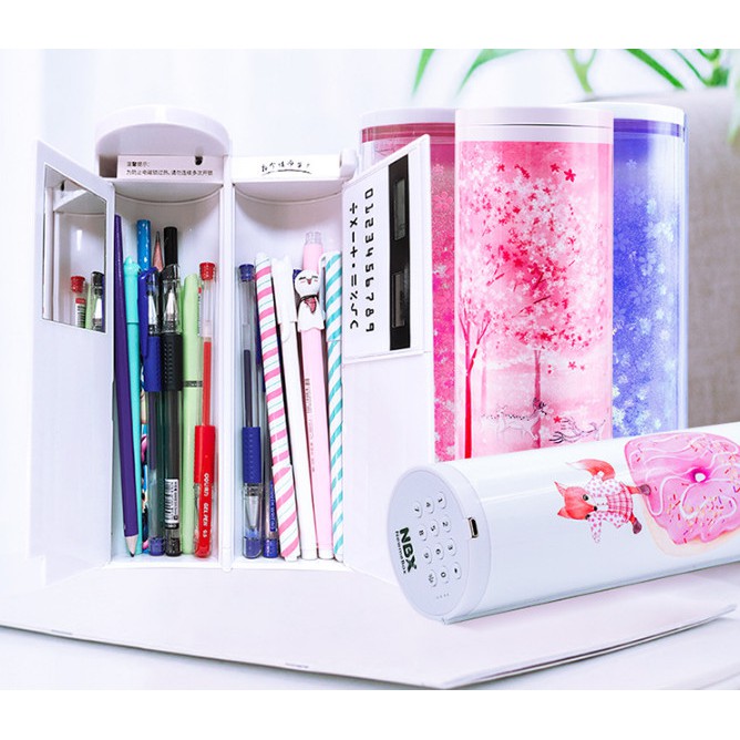 Hộp bút đa năng có mật khẩu NBX