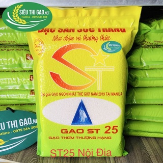 Gạo st25 túi 5kg