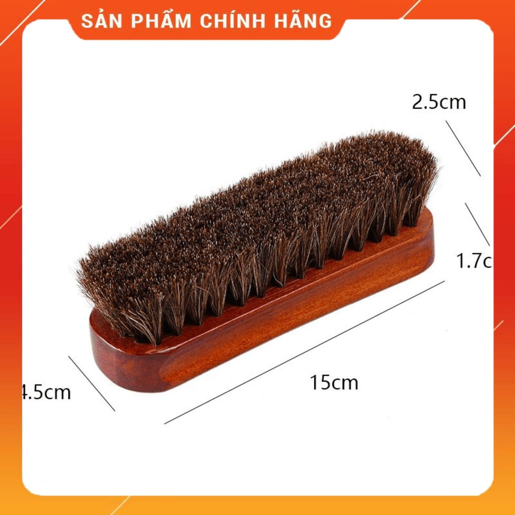 Bàn Chải Lông Ngựa Cao Cấp Loại Lớn Da Thuộc Sài Gòn