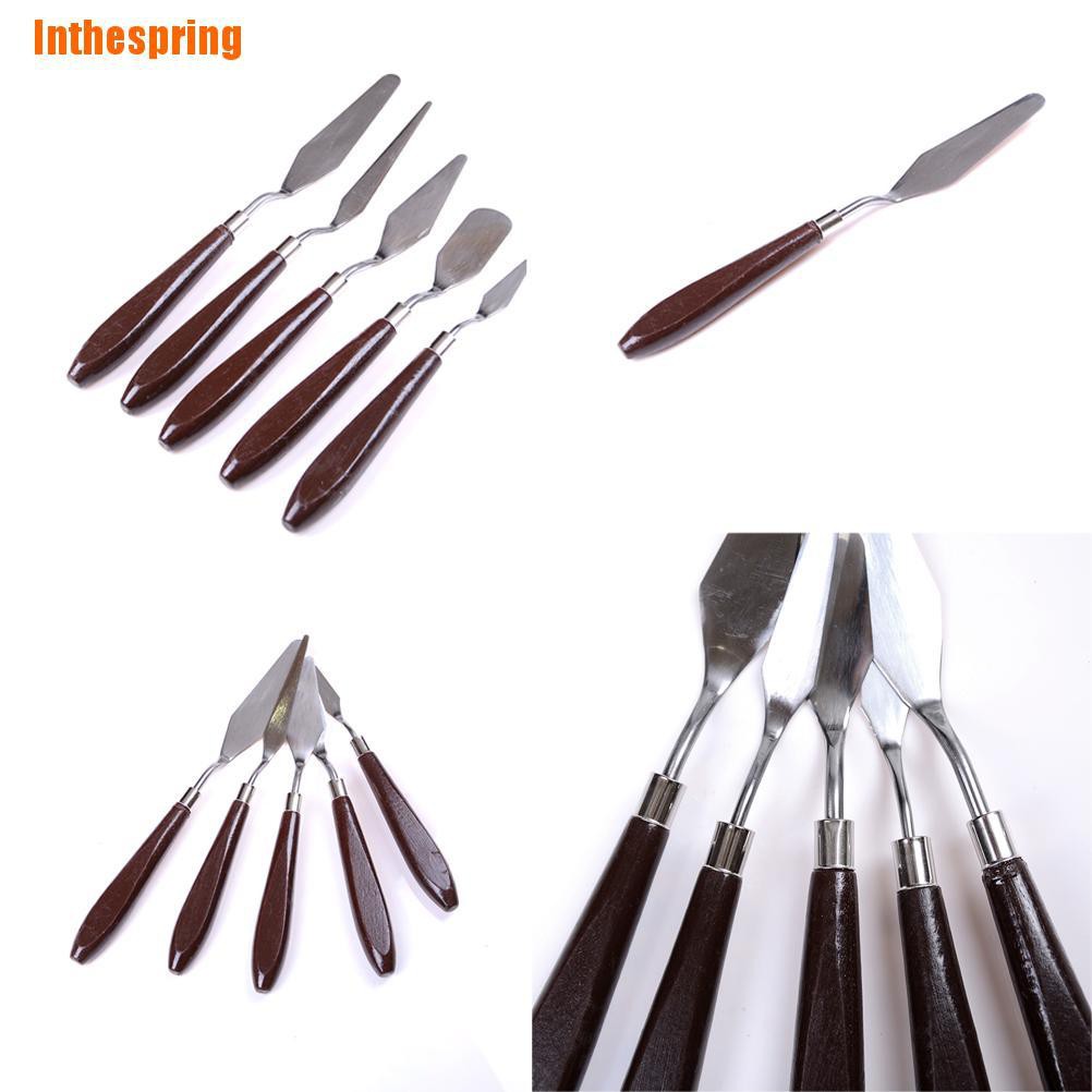 Bộ 5 Cây Trộn Màu Sắc Bằng Thép Không Gỉ