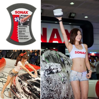 Miếng bọt biển Sonax 428000 chuyên dùng để rửa xe và chăm sóc xe