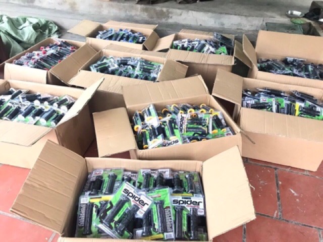 Bao tay spider huyền thoại lắp mọi loại xe