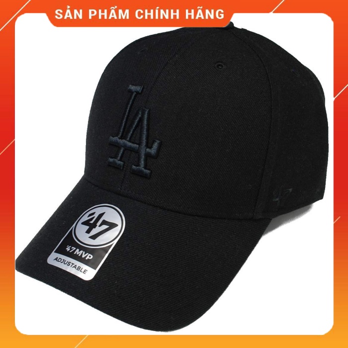 Mũ Nón 47brand x MLB Logo LA Form Cứng Xuất Xịn Kèm Hình Thật