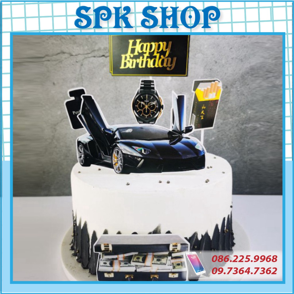 [FREESHIP❤️] Siêu Xe - Set Cắm Giấy Tỷ Phú