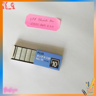 1 Hộp ghim dập, đạn ghim số 10 Plus