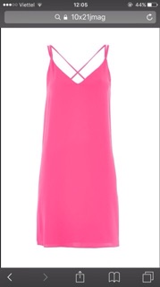 Đầm hai dây Topshop