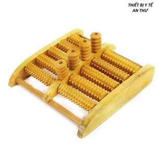 (SẮN HÀNG) BÀN MASSAGE CHÂN, LĂN CHÂN GỖ