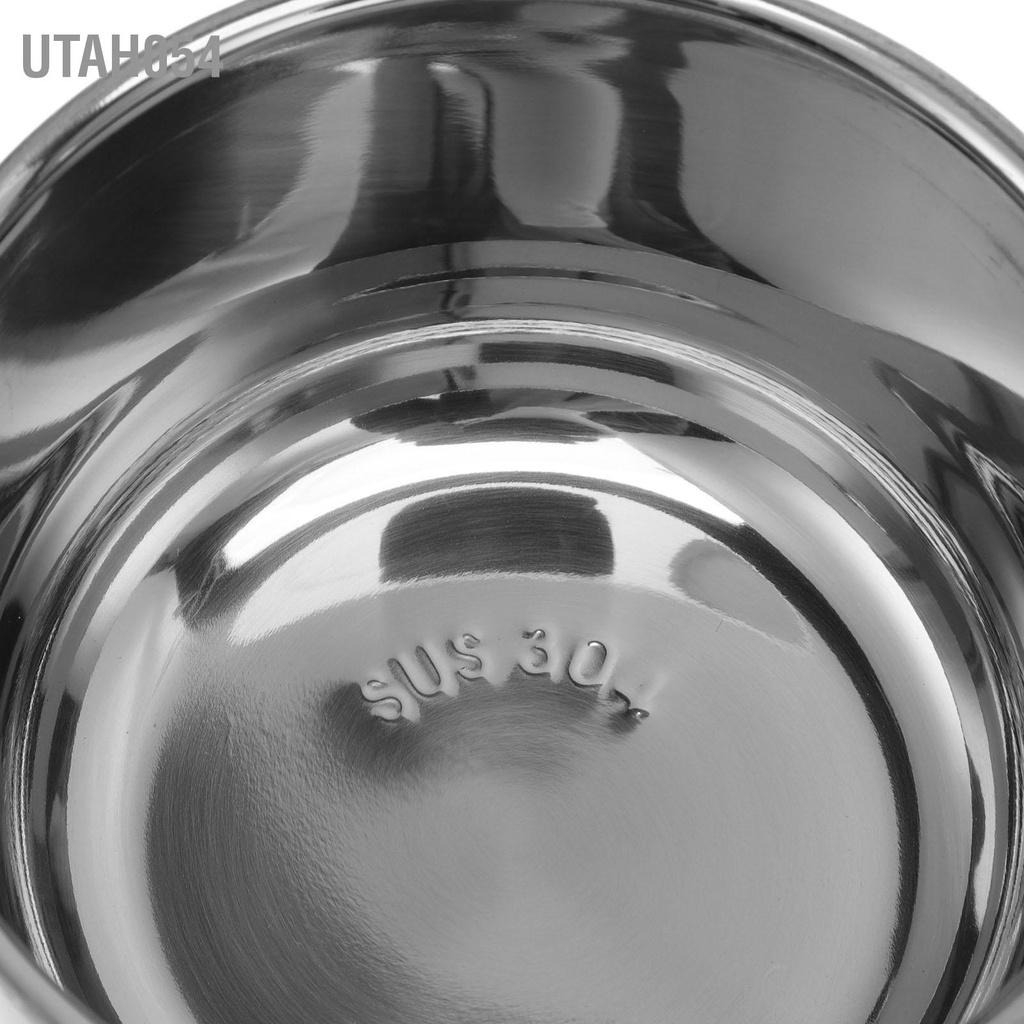 Utah054 Hộp đựng thực phẩm nhiệt 1.5L thức ăn bằng thép không gỉ nhiều lớp chống tràn trưa được cách với nắp đậy kín cho công việc