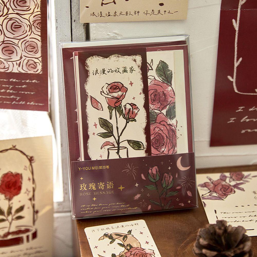 Set 20 Tờ Nhãn Dán Trang Trí Sổ Tay DIY Phong Cách Retro