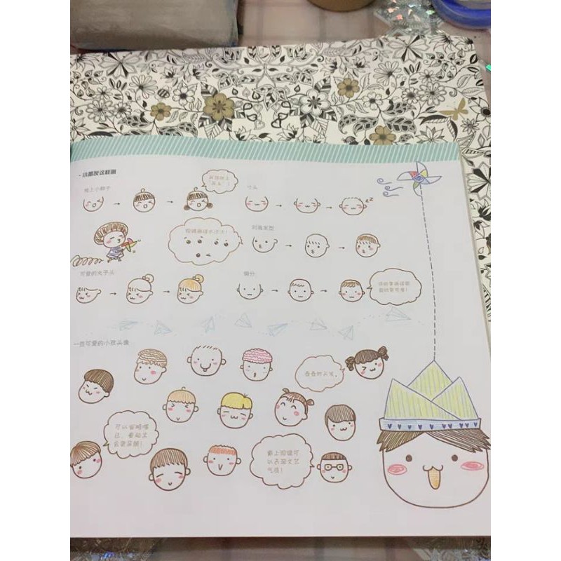 Tập tranh dạy vẽ 10000 bức đáng yêu