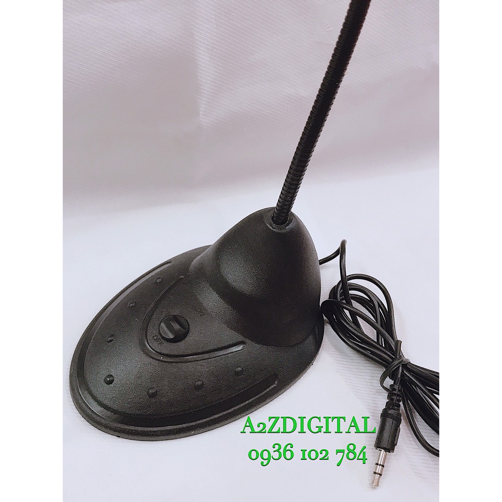 MICRO THU ÂM  CẦN CAO DÙNG CHO MÁY TÍNH JACK CẮM 3.5mm