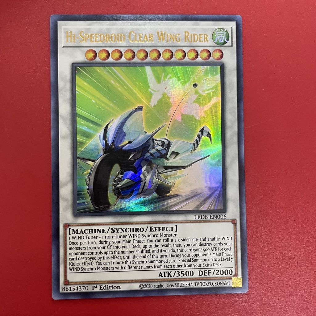 Hi-Speedroid Clear Wing Rider