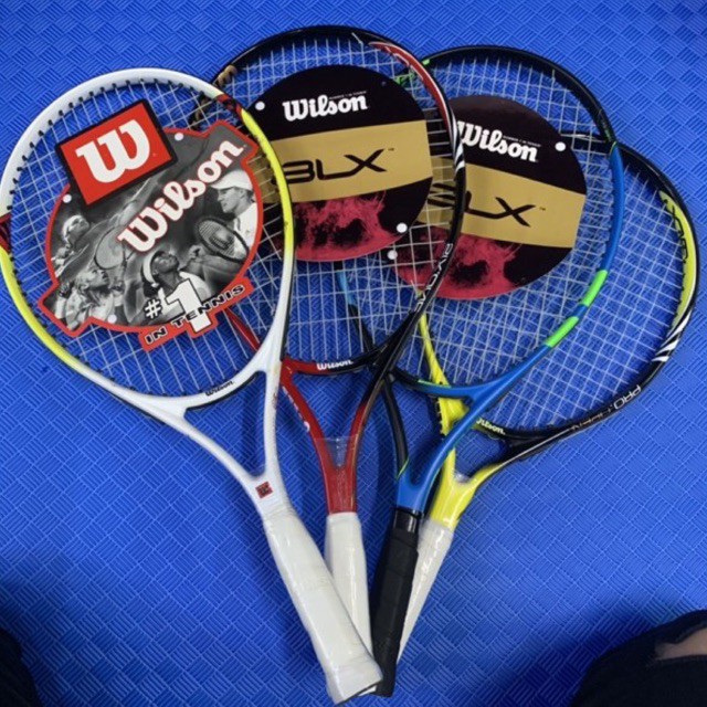 Vợt Tennis cao cấp dành cho Trẻ Em  WILSON tặng kèm bao chống sốc và quấn cán - LYLYSPORTS