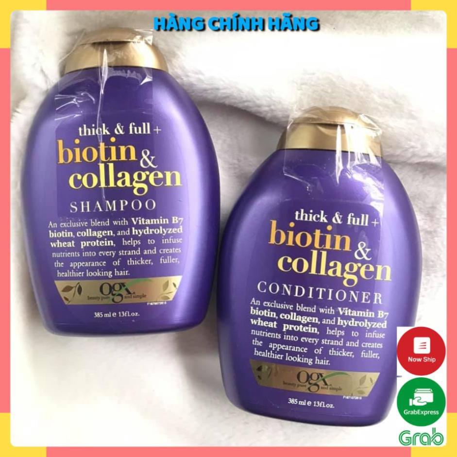 DẦU GỘI -XẢ CHỐNG RỤNG TÓC 385ML BIOTIN COLLAGEN