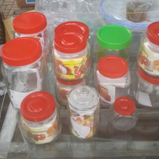 Hủ thủy tinh nắp nhựa vặn indonesia