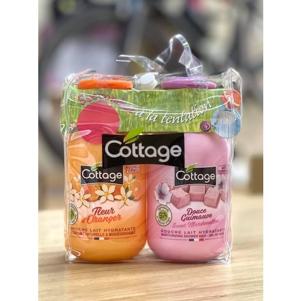 SET 2 SỮA TẮM COTTAGE 250Ml