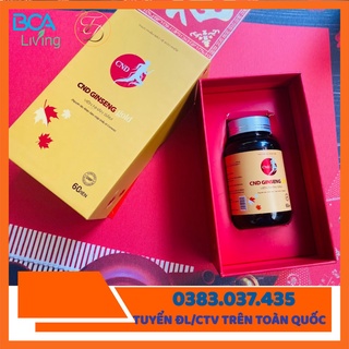Viên nang nhân sâm canada cnd ginseng gold
