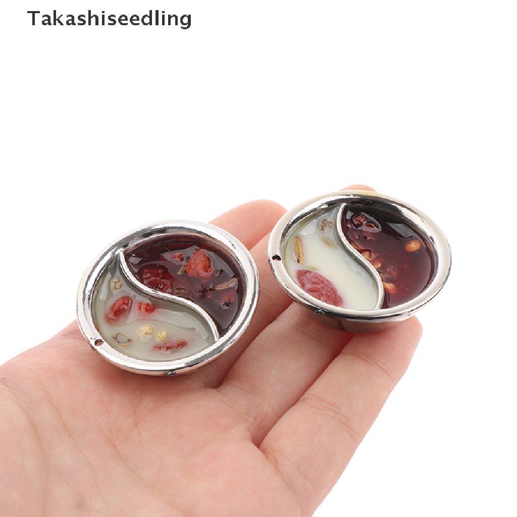 Mô Hình Nồi Lẩu 2 Trong 1 Tỉ Lệ 1 / 12 Trang Trí Nhà Búp Bê