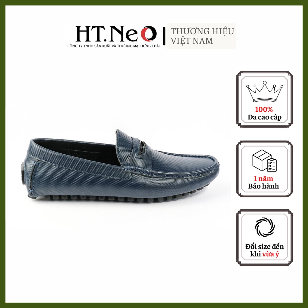 Giày mọi nam - giày lười nam HT.NEO (4) da bò nguyên miếng siêu siêu mềm hàng thời trang siêu đẹp đơn giản GM76