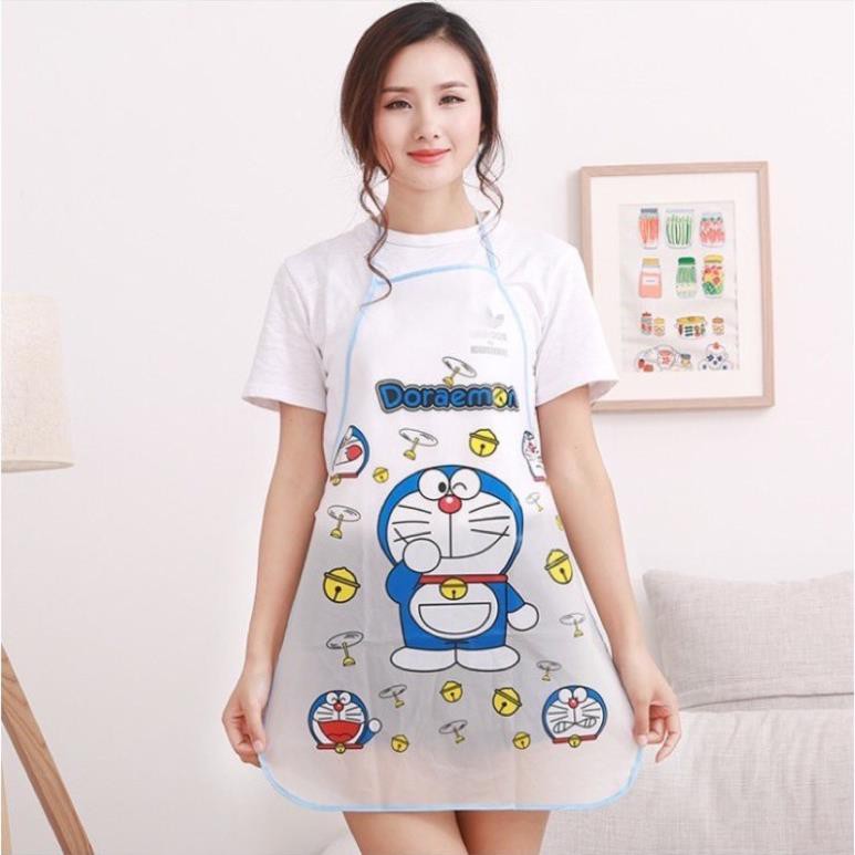 Tạp Dề Nấu Ăn Chống Thấm Dễ Thương Xì Tin Cho Bạn Gái - Shop Giao Mẫu Ngẫu Nhiên [Thanh Mai Shop]