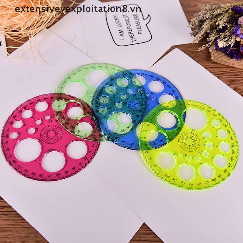 1 Thước Đo Bằng Nhựa Có Thể Xoay 360 Độ Dùng Trong May Vá Thủ Công
