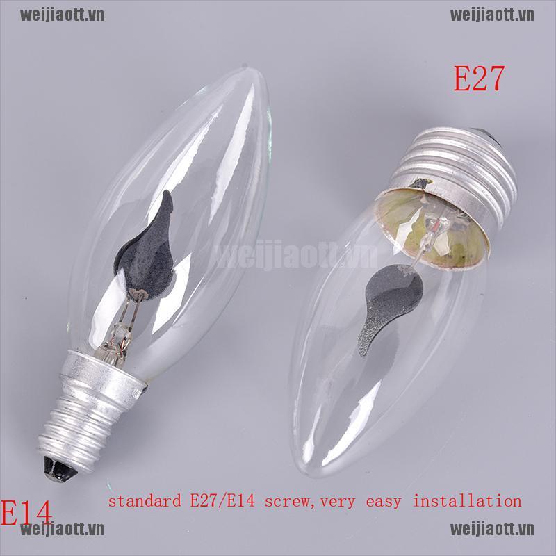 Bóng đèn led trang trí hiệu ứng lửa E27 E14