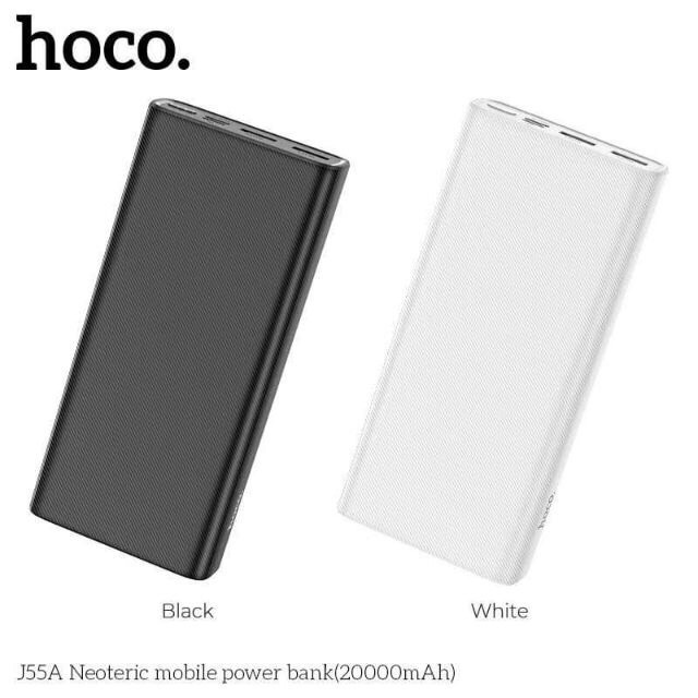 PIN SẠC DỰ PHÒNG CHÍNH HÃNG HOCO. CAO CẤP J55 10.000mAh ( BIN STORE 24H )