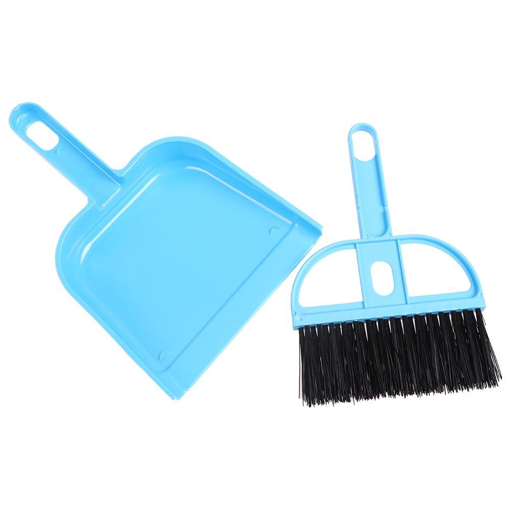 Bộ chổi và ki nhỏ quét bụi dọn dẹp bàn phím bằng nhựa