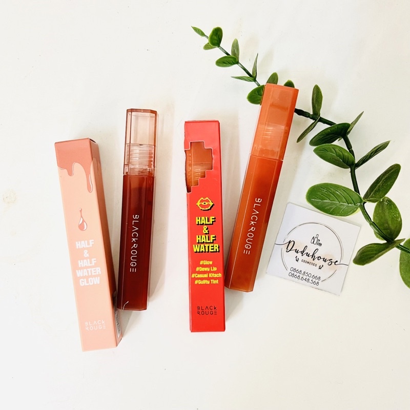 Son bóng Black Rouge Half N Half Water Glow & Tangle Glow