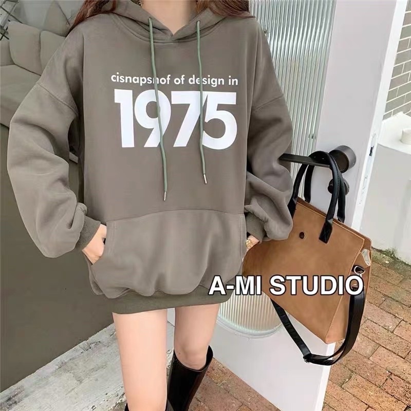 Áo hoodie nỉ bông số 1975 | BigBuy360 - bigbuy360.vn