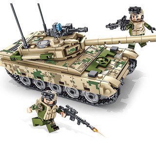 Đồ Chơi Lego Lắp Ghép - Lego Xe Tăng Chiến Đấu Hiện Đại -  442 Mảnh - Mã 105562